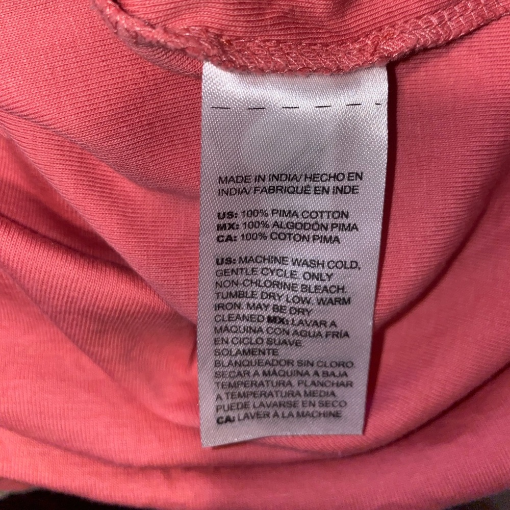 Chico's Pima Sweatshirt with Gold Button Details - Picture 5 of 6